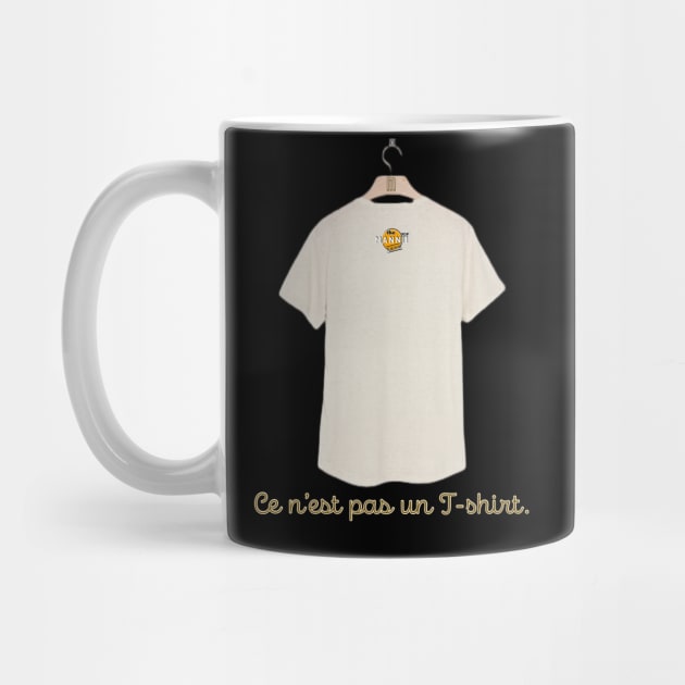 Ce N'est Pas Un T-shirt by The Mannii Store Uncensored 